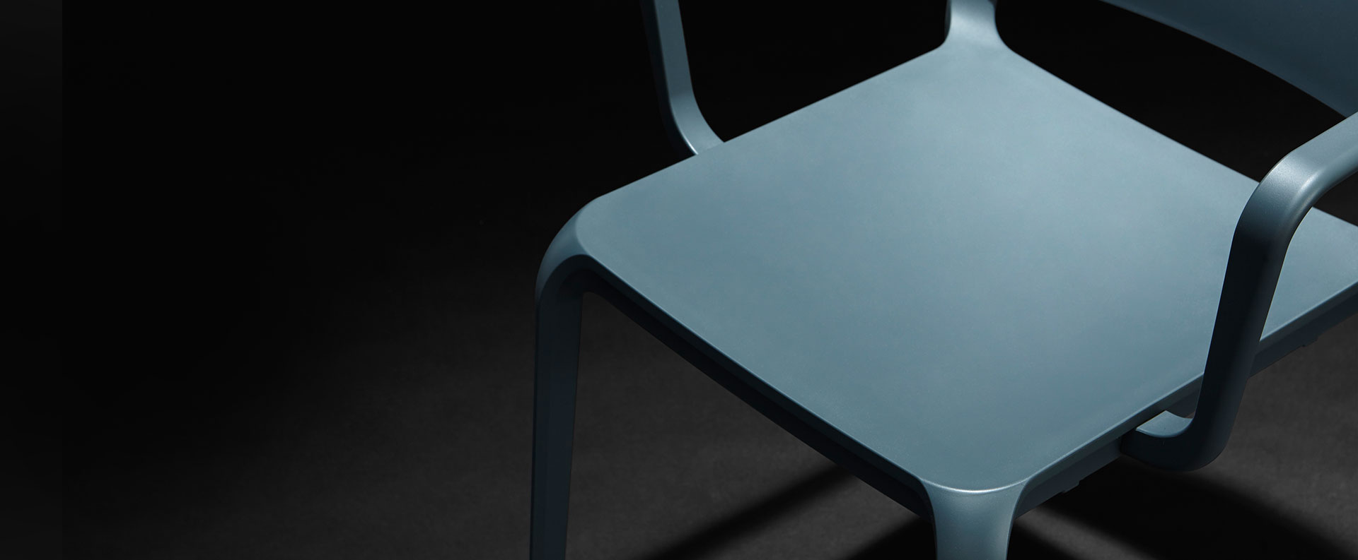 Grey chair detail